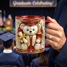 Load image into Gallery viewer, Lovely Bear Mug - Celebrate Graduation with Personalized Touch Coffee Mug PopCulturePrints