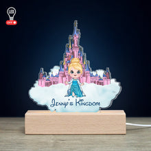 Load image into Gallery viewer, Personalized 3D LED Castle Light for Kids - Custom Name Gift Led Night Light PopCulturePrints