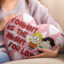 Load image into Gallery viewer, Custom Heart Pillow for Couples - Romantic Valentine's Day Gifts Pillow PopCulturePrints