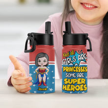 Load image into Gallery viewer, Personalized Superhero Kid Tumbler - Not All Boys Are Princes Kid Tumbler PopCulturePrints