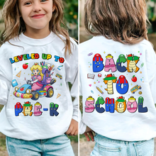Load image into Gallery viewer, Leveled Up To Pre-K - Personalized Gifts for Kids Shirts PopCulturePrints