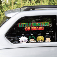 Load image into Gallery viewer, Little Hunters On Board Personalized Car Decal Decal Sticker PopCulturePrints
