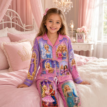 Load image into Gallery viewer, “Once Upon a Dream” - Fairytale Princess Pajama Set - Personalized Gift for Kids