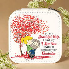 Load image into Gallery viewer, Personalized Jewelry Box for My Beautiful Wife - Unique Love Gift Jewelry Box PopCulturePrints
