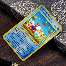 Load image into Gallery viewer, Legendary Family Personalized Aluminum Wallet Card - Gaming Theme Wallet Card PopCulturePrints