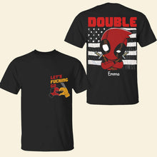 Load image into Gallery viewer, Personalized Deadpool Inspired Hoodie - Let's F*cking Go Shirts PopCulturePrints