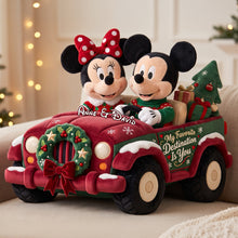 Load image into Gallery viewer, My Favorite Destination Is You - Cozy Christmas Pillow for Couples