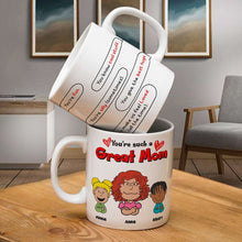 Load image into Gallery viewer, Personalized Great Mom Coffee Mug - Perfect Gift For Mother's Day Coffee Mug PopCulturePrints