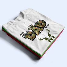 Load image into Gallery viewer, Best Buckin' Dad Ever - Personalized T-Shirt T-shirt PopCulturePrints