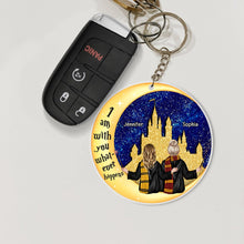 Load image into Gallery viewer, Personalized Friendship Keychain - Magic Castle Theme Keychains PopCulturePrints