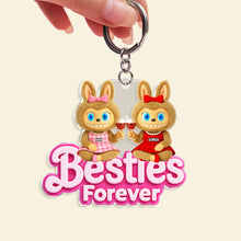 Load image into Gallery viewer, Best Friends Forever - Personalized Keychain for Your Besties Keychains PopCulturePrints