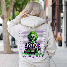 Load image into Gallery viewer, Beetlejuice Thug Life Halloween Shirt for Horror Movie Fans Shirts PopCulturePrints