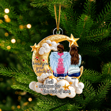 Load image into Gallery viewer, Personalized Memorial Acrylic Ornament - Heartfelt Christmas Keepsake Ornament PopCulturePrints