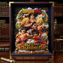 Load image into Gallery viewer, “Celebrate 40 Years of Adventure” - Ultimate Power Acrylic Plaque - Personalized Gifts for Anime Lovers Shaped Plaques PopCulturePrints