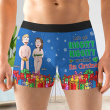 Load image into Gallery viewer, Custom Cartoon Men's Boxers - Funny Christmas Gift & Valentine's Day Gifts Boxer Briefs PopCulturePrints