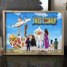 Load image into Gallery viewer, Custom Family Canvas Print - No Treasure Like Family Poster & Canvas PopCulturePrints