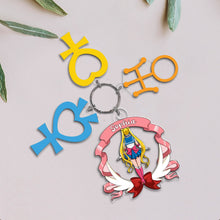 Load image into Gallery viewer, Custom Movie Fan Keychain - Personalized Anime Charm Keychains PopCulturePrints