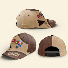Load image into Gallery viewer, Custom Superhero Dad Cap - Personalized with Kids' Names Caps PopCulturePrints