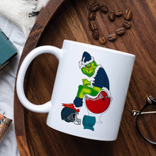 Load image into Gallery viewer, Customizable Funny Football Mug with Team Logo Coffee Mug PopCulturePrints