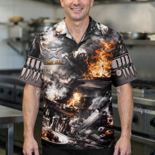 Load image into Gallery viewer, Culinary Genius Hawaiian Shirt - Personalized Gift for Chefs