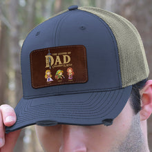 Load image into Gallery viewer, Legend of Dad Personalized Distressed Cap - Themed Gift for Father's Day Caps PopCulturePrints