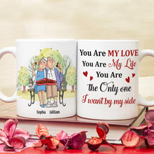 Load image into Gallery viewer, Personalized Cartoon Couple Mug | Unique Valentine's Day Gifts for Partners Coffee Mug PopCulturePrints