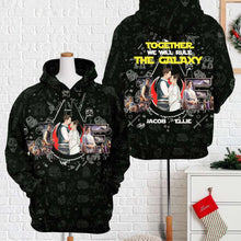 Load image into Gallery viewer, Personalized Couple Sweatshirt - 3D Love Galaxy Design - Valentine's Day Gifts AOP Products PopCulturePrints