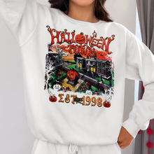 Load image into Gallery viewer, Halloween Town EST 1998 Sweatshirt - Retro Pumpkin Design Shirts PopCulturePrints