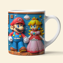Load image into Gallery viewer, Custom Gamer Mug Set - Adventure Duo Coffee Mug PopCulturePrints