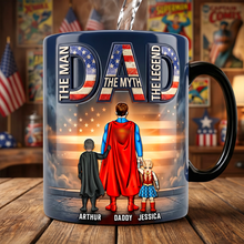 Load image into Gallery viewer, The Man, The Myth, The Legend - Personalized Magic Coffee Mug for Dads Coffee Mug PopCulturePrints