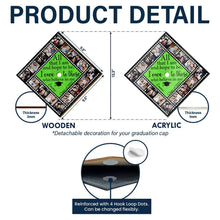 Load image into Gallery viewer, All That I Am And Hope To Be - Personalized Graduation Cap Topper | Custom Gift for Graduates Graduation Cap Topper PopCulturePrints