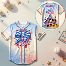 Load image into Gallery viewer, Celebrate Freedom in Style - Personalized Independence Day Family Baseball Jersey - Gifts for Patriots and Loved Ones