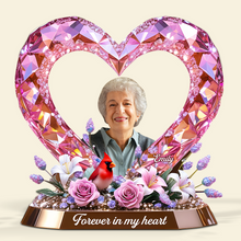 Load image into Gallery viewer, Forever in My Heart - Custom Memorial Plaque for Loved Ones Shaped Plaques PopCulturePrints
