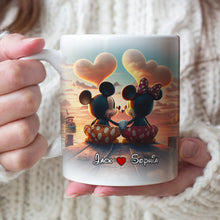 Load image into Gallery viewer, Personalized Romantic Coffee Mug for Couples Coffee Mug PopCulturePrints