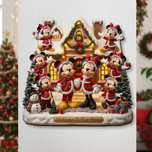 Load image into Gallery viewer, Bring Home the Holiday Cheer - Personalized Family Christmas Wood Sign - Custom Gift for Families and Friends Wood Sign PopCulturePrints