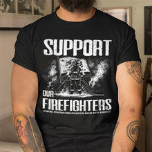 Load image into Gallery viewer, Support Our Firefighters T-Shirt - Pray for California Shirts PopCulturePrints