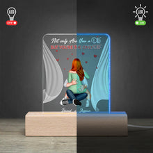 Load image into Gallery viewer, Personalized 'You're The Only DILF' LED Light for Couples Led Night Light PopCulturePrints
