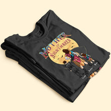 Load image into Gallery viewer, "Mother of Nightmares" - Personalized Mom Shirt - Unique Gift for Mom, Grandma, and Any Special Lady Shirts PopCulturePrints