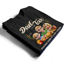 Load image into Gallery viewer, Dad Tax: Making Sure It's Not Poison - Personalized T-Shirt for Family Fun T-shirt PopCulturePrints