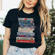 Load image into Gallery viewer, Festive Movie Lover's Christmas Sweatshirt Shirts PopCulturePrints