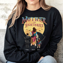Load image into Gallery viewer, "Mother of Nightmares" - Personalized Mom Shirt - Unique Gift for Mom, Grandma, and Any Special Lady Shirts PopCulturePrints