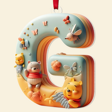 Load image into Gallery viewer, Personalized Movie-Themed Christmas Ornament - Custom Letter Design Ornament PopCulturePrints