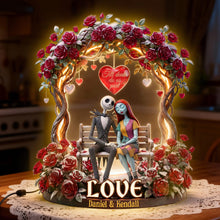 Load image into Gallery viewer, "Together Forever" - Personalized Acrylic Light Box Gift for Couples Light Box PopCulturePrints
