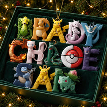 Load image into Gallery viewer, Adventure Awaits with Personalized Adventure Alphabet Custom Name Ornament - Unique Gifts for Everyone Ornament PopCulturePrints