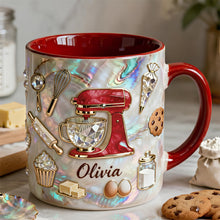 Load image into Gallery viewer, Baker’s Dream Coffee Mug - Personalized Gift for Baking Lovers Coffee Mug PopCulturePrints