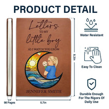 Load image into Gallery viewer, Letters to My Little Girl - Personalized Leather Journal | Unique Gift for Moms & Grandmas Leather Journal PopCulturePrints