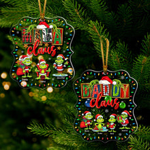 Load image into Gallery viewer, Personalized Mama Claus Ornament with Cartoon Characters Ornament PopCulturePrints