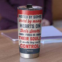 Load image into Gallery viewer, Personalized Jeep Girls Tumbler - Hated by Some, Loved by Many Tumbler Cup PopCulturePrints