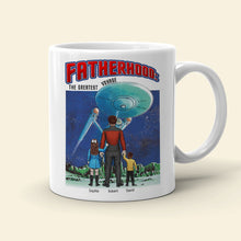 Load image into Gallery viewer, Personalized Space Odyssey Dad Coffee Mug Coffee Mug PopCulturePrints