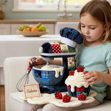 Load image into Gallery viewer, Bake Your Heart Out – Cute Baking Mixer Pillow - Personalized Gifts for Bakers Pillow PopCulturePrints